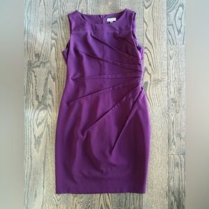 Calvin Klein Rich Purple Dress